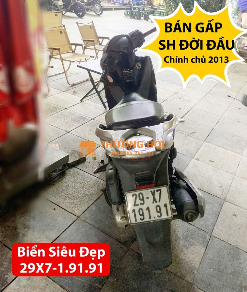 Bán xe SH125 Xe mới biển số siêu đẹp 29X7-1.91.91