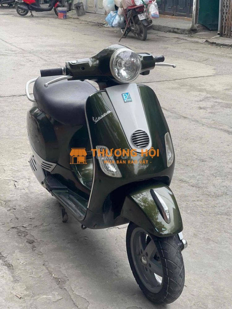 Vespa Piaggio xanh 125cc xe đẹp máy còn zin