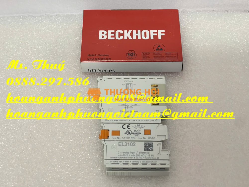 Mô đun Beckhoff EL3102 - hàng nhập khẩu - Giá ưu đãi