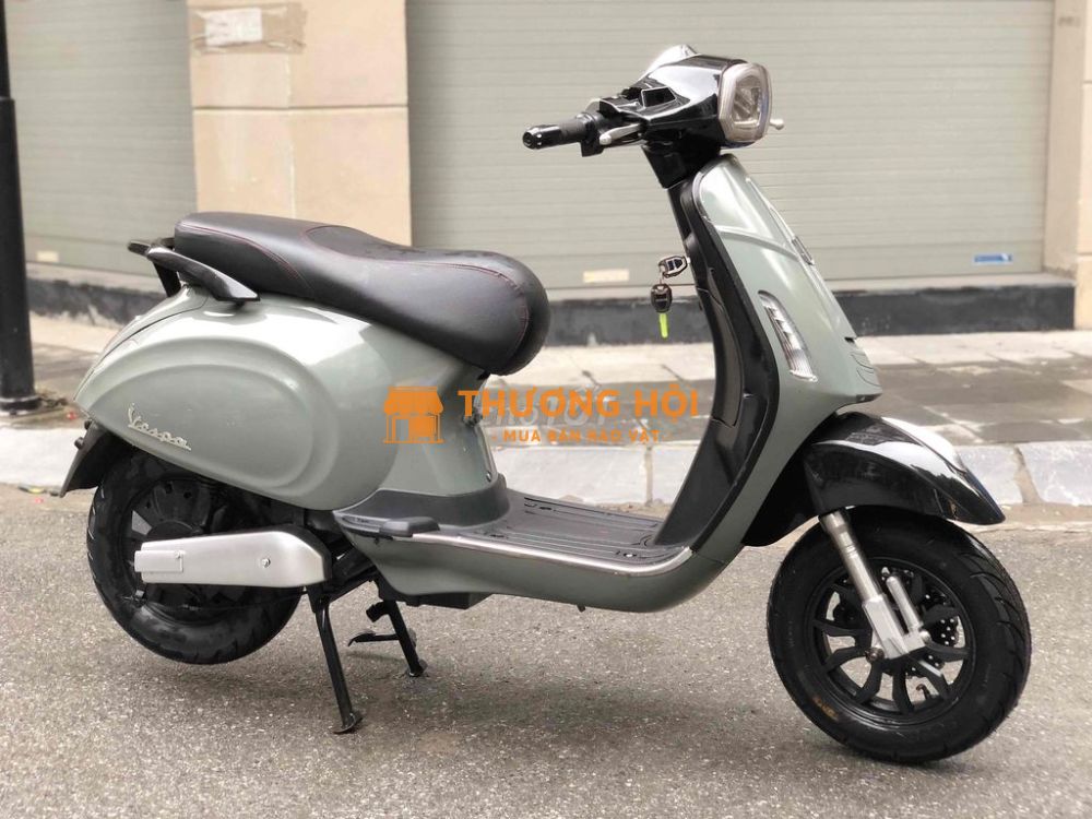 xe điện Vespa đèn vuông ngon đẹp, có giấy tờ