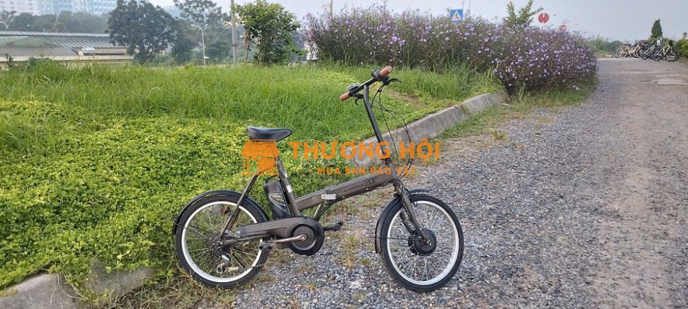 Xe đạp điện Nhật Bản gấp gọn 20 inch