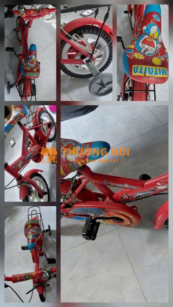 Xe đạp trẻ em màu Đỏ