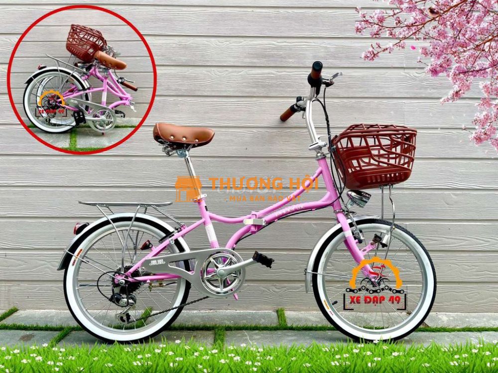 🚴‍♂️ XE ĐẠP GẤP 20IN ĐỀ SHIMANO MỚI 100%