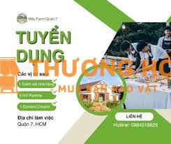 Mây Farm tuyển dụng nhân viên Full time tại Quận 7