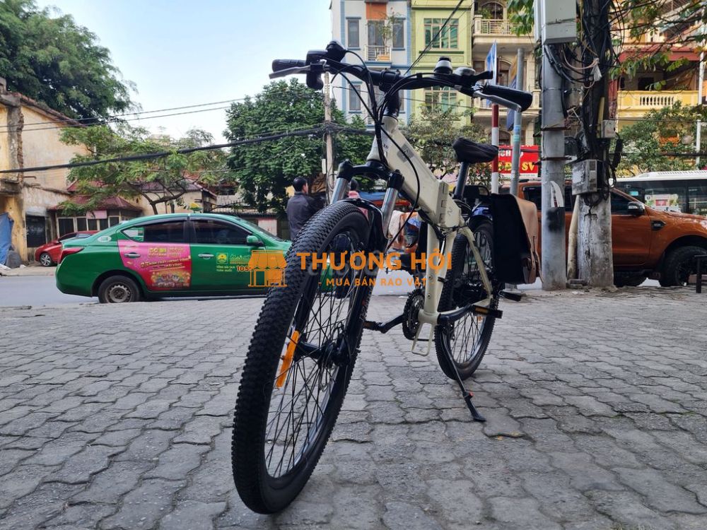 Xe đạp thể thao, gấp gọn, có động cơ điện 30 km/h