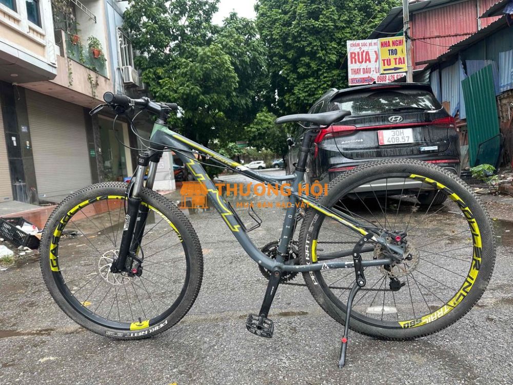 cần pass xe đạp mtb phanh dầu