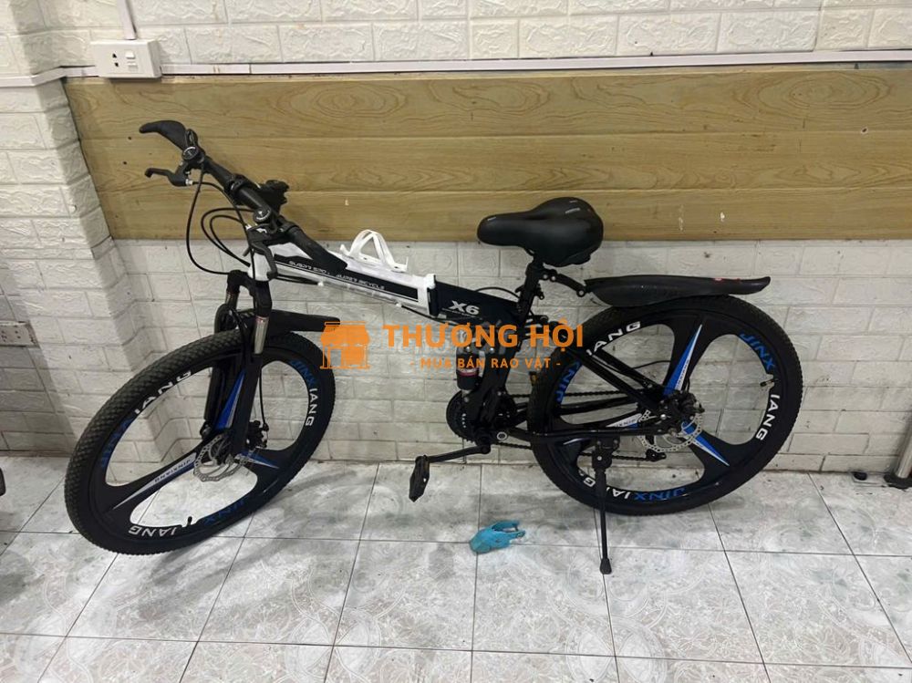 Xe đạp địa hình gấp X6-T30 màu đen mới 99%