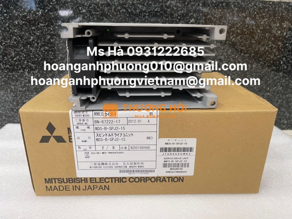 Bộ truyền động trục chính MDS-B-SPJ2-15 mitsubishi - điều khiển