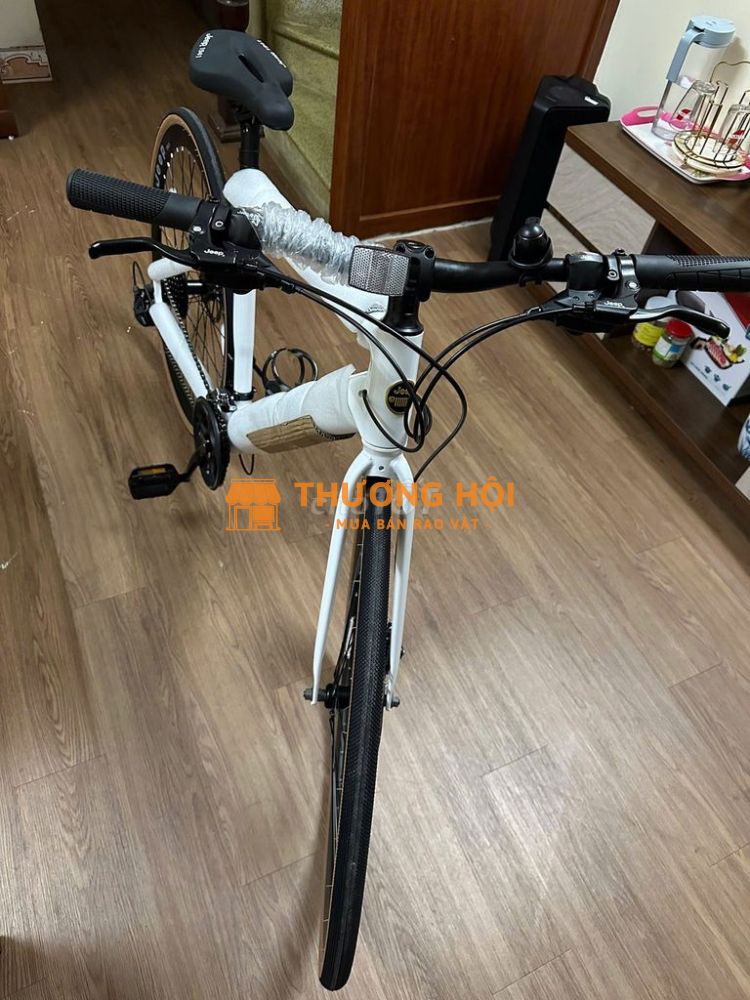 Xe đạp Jeep LX-08 màu trắng, 24 tốc độ