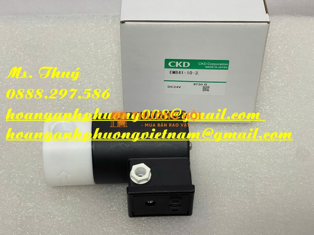 Bình Dương - Phân phối Van CKD EMB41-10-3 giá ưu đãi