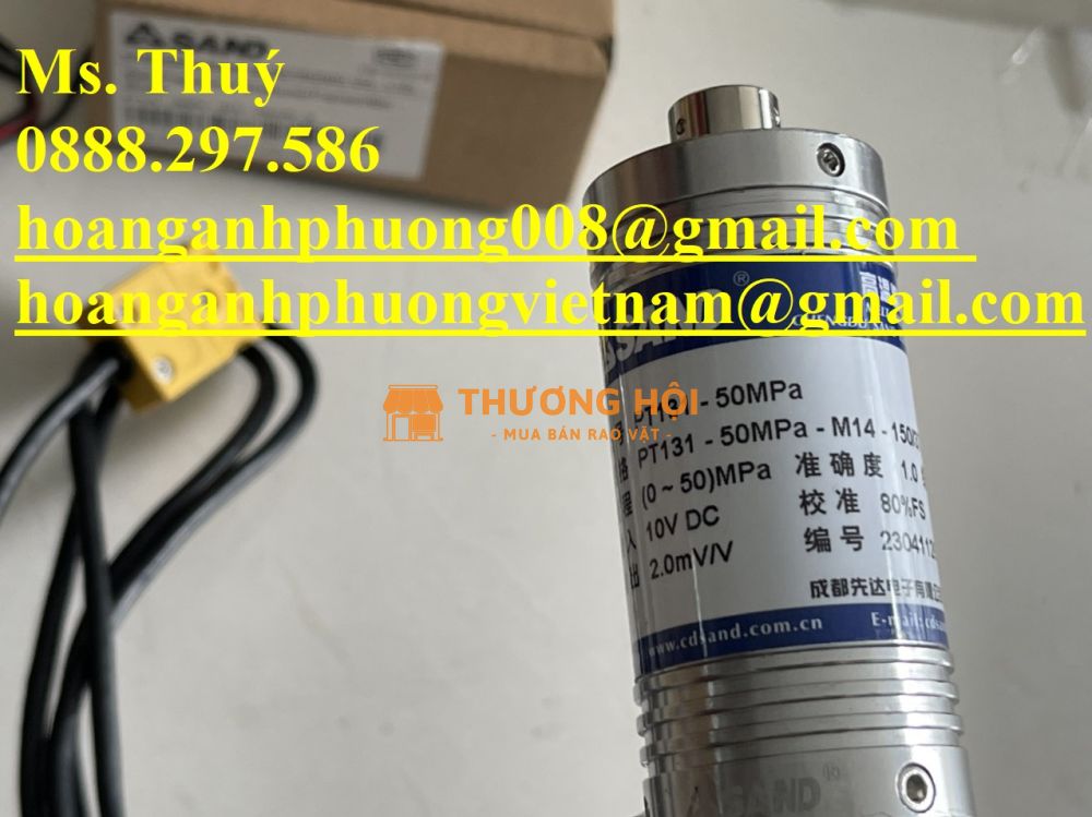 Giá ưu đãi - Đầu dò Sand PT131-50MPA-M14-150/370-K