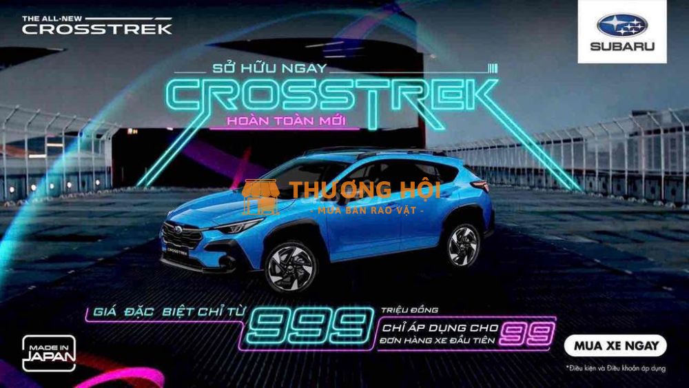 Subaru Crosstrek All New 2024 -Tặng cốp điên 19tr5