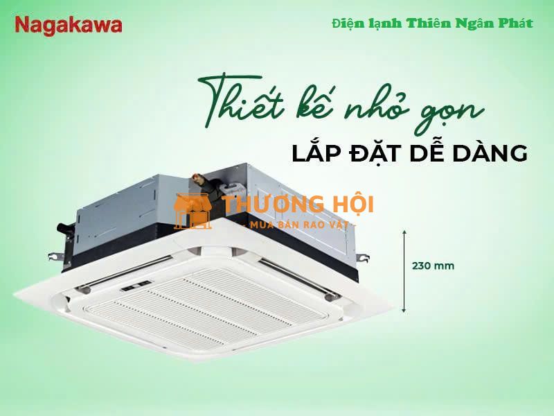 Máy Lạnh Âm Trần Nagakawa NIT-C50R2U35-Inverter-Gas R32
