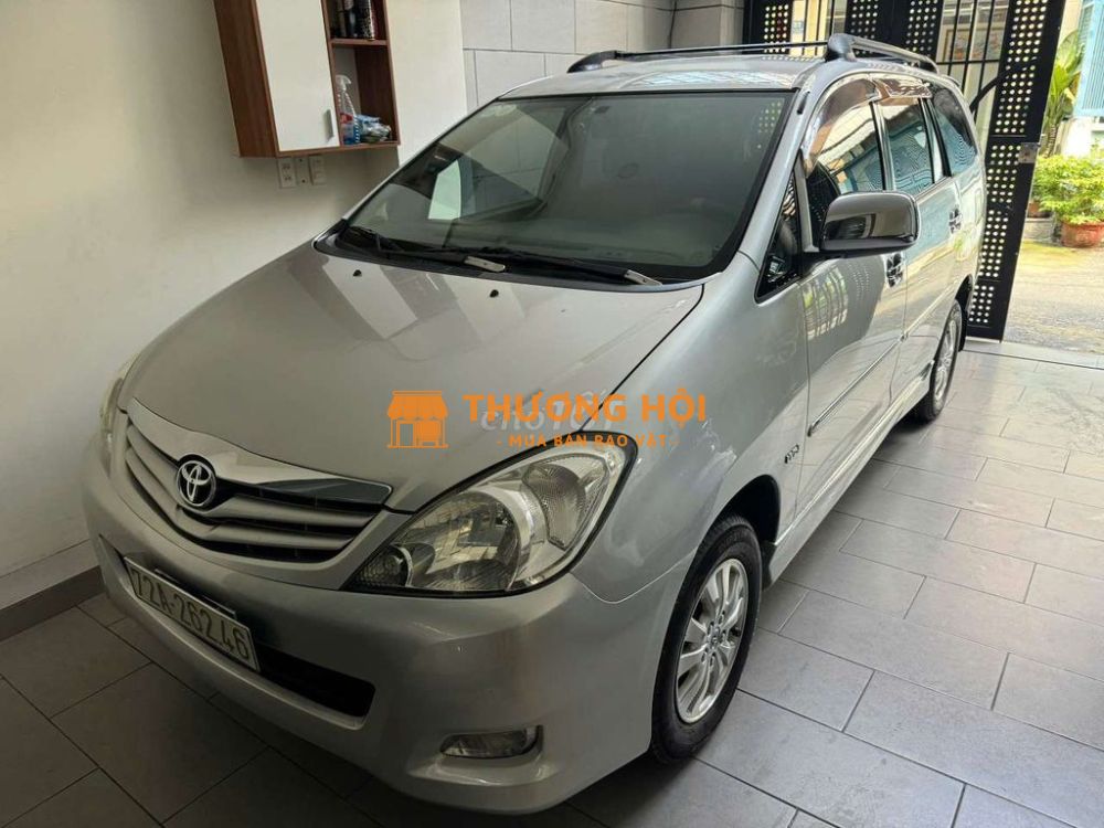 TOYOTA INNOVA 2.0G,cuối 2009,mẫu mới,số sàn,ZINĐEP