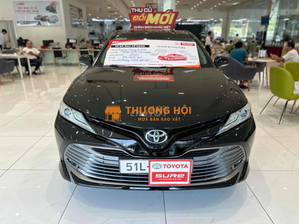 Toyota Camry 2.5 Q ĐEN 2021 xe HÃNG BAO GIÁ TỐT