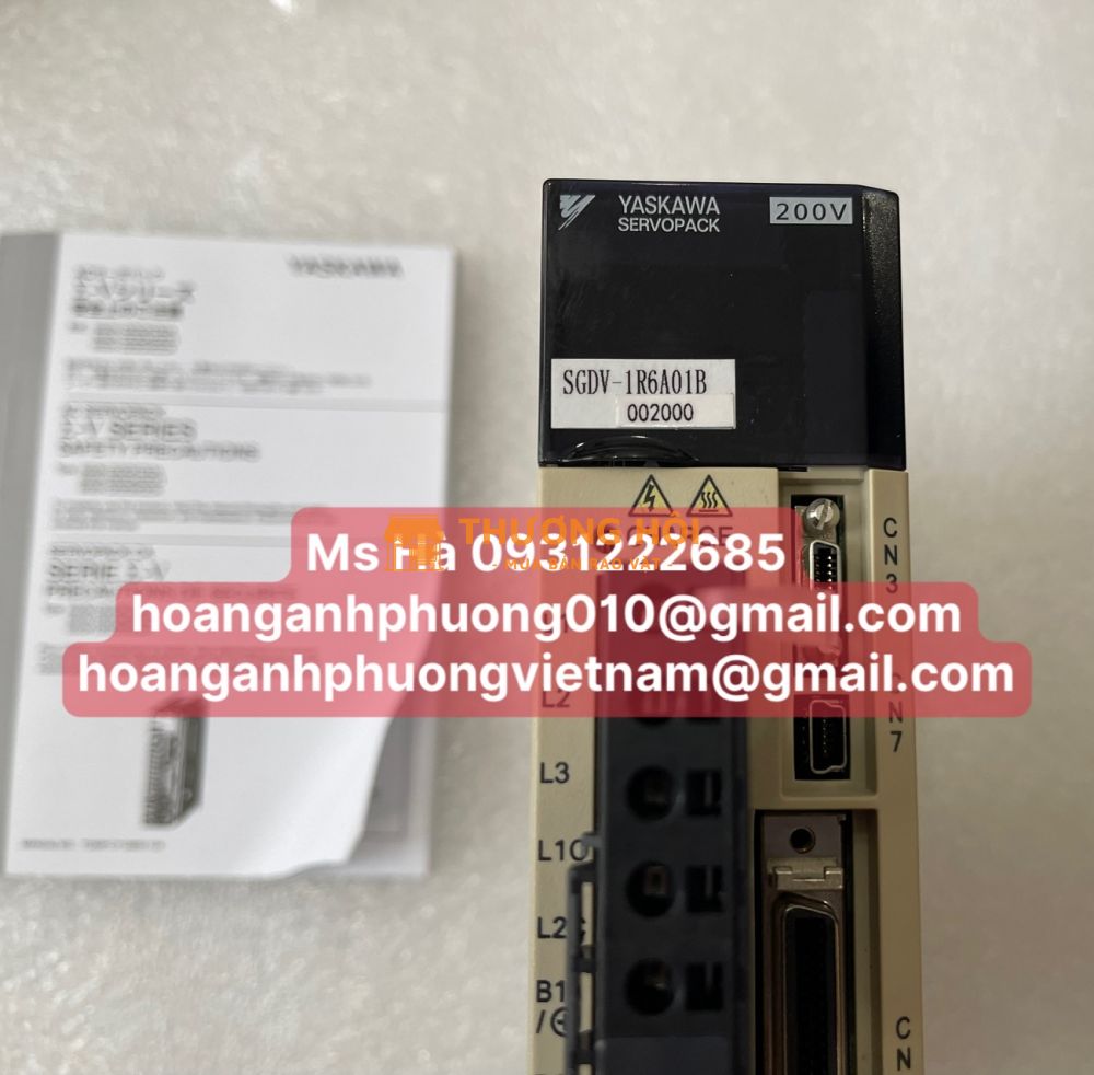 Yaskawa - servo điều khiển SGDV-1R6A01B002000 hàng mới 100%