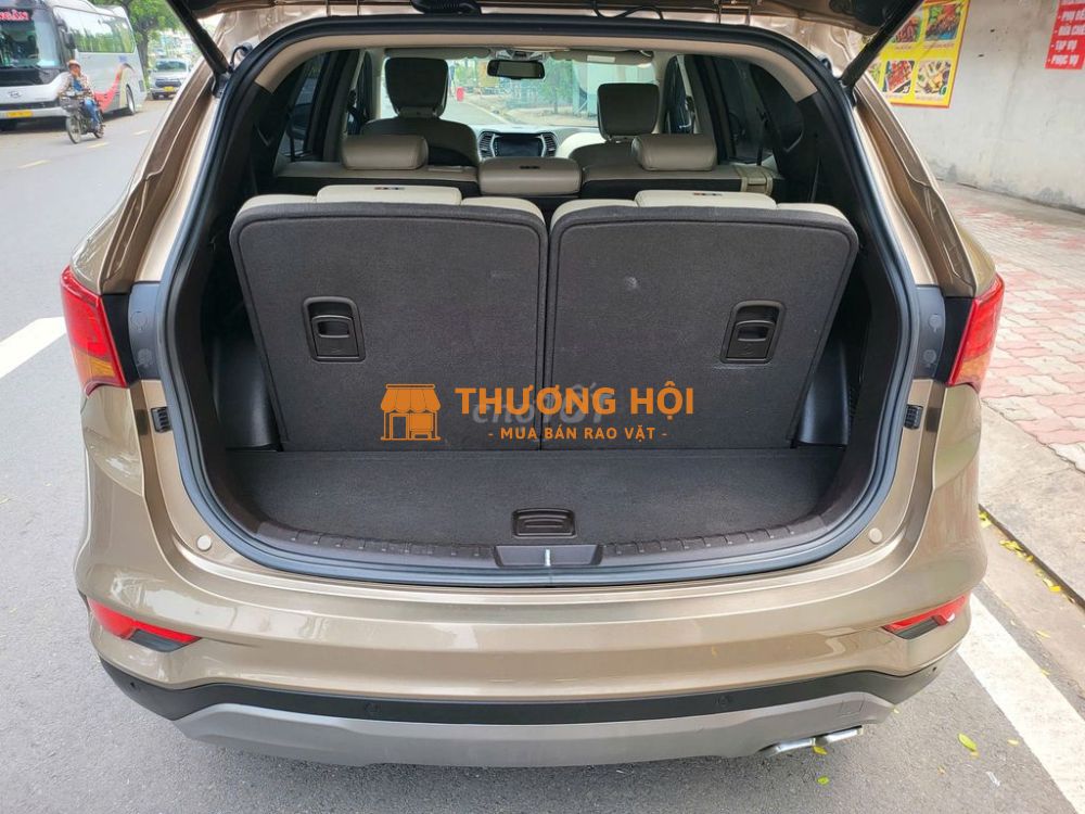 Hyundai Santafe 2017 2.4 AWD Nâu đất
