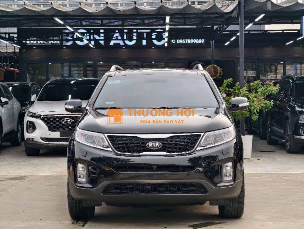 KIA SORENTO 2.2 MÁY DẦU 2015 MÀU ĐEN