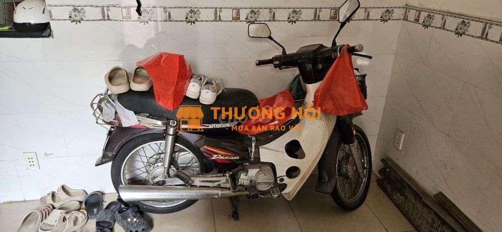 Honda Super Dream Đời đầu Đen trắng Nguyên zin