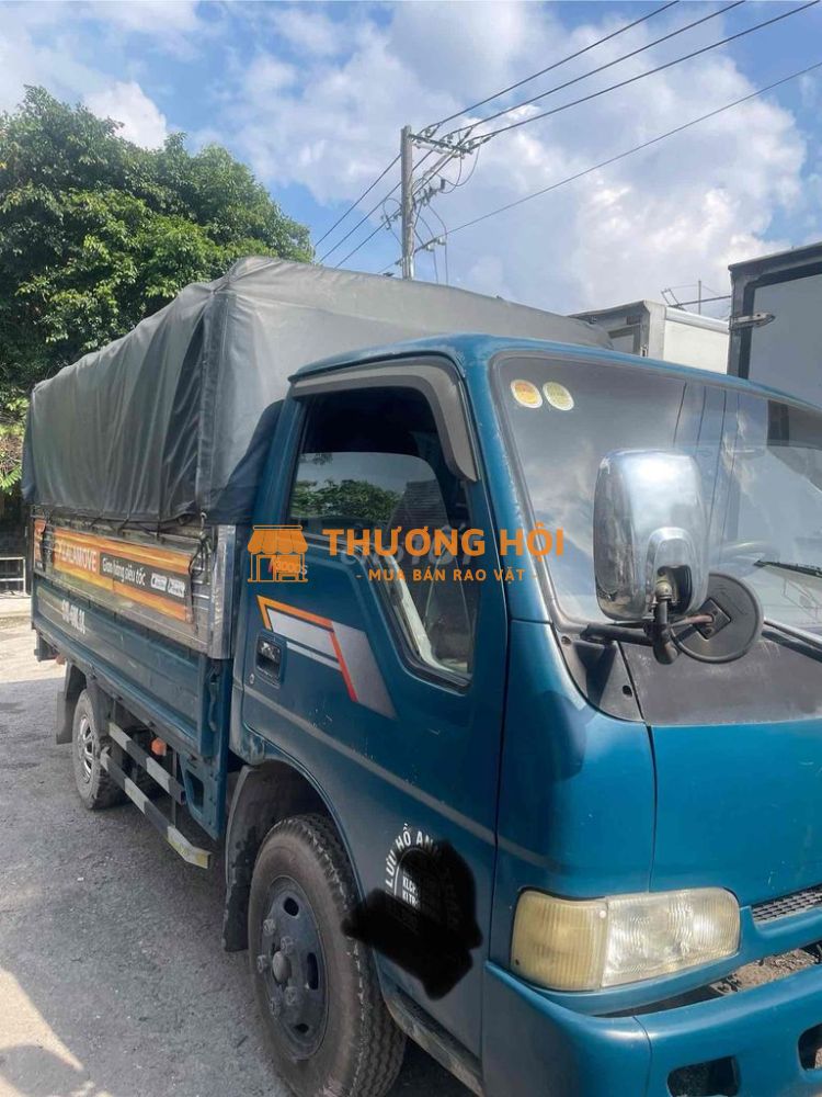 kia 1.4 tấn k3000 đời 2006, mui phủ bạt