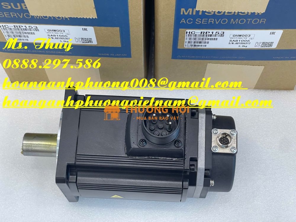 AC servo motor HC-RP153 Mitsubishi - Thiết bị nhập khẩu giá tốt