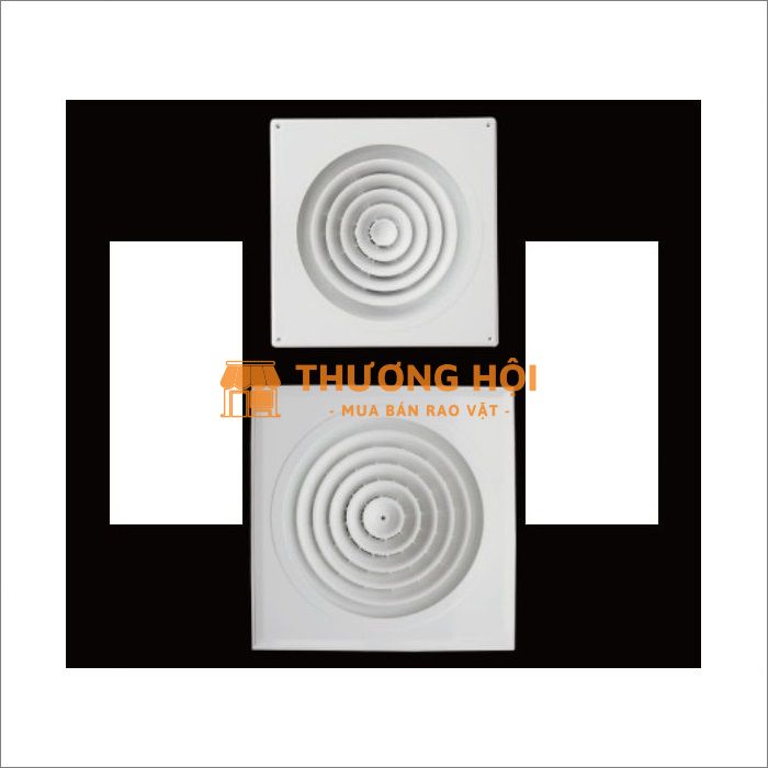 Miệng gió vuông tròn xoay 113C