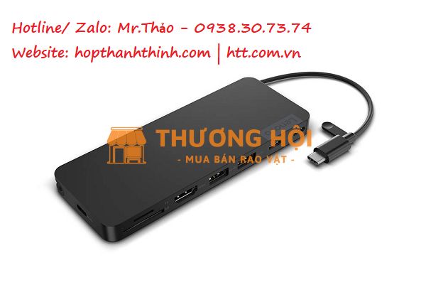 LENOVO USB-C SLIM TRAVEL DOCK 4X11N40212 – NHỎ GỌN, ĐẦY ĐỦ CỔNG