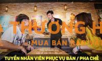 Tuyển nhân viên pha chế và phục vụ
