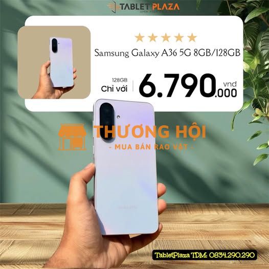 Mua ngay giá tốt Galaxy A36 5G chỉ 6.790.000đ