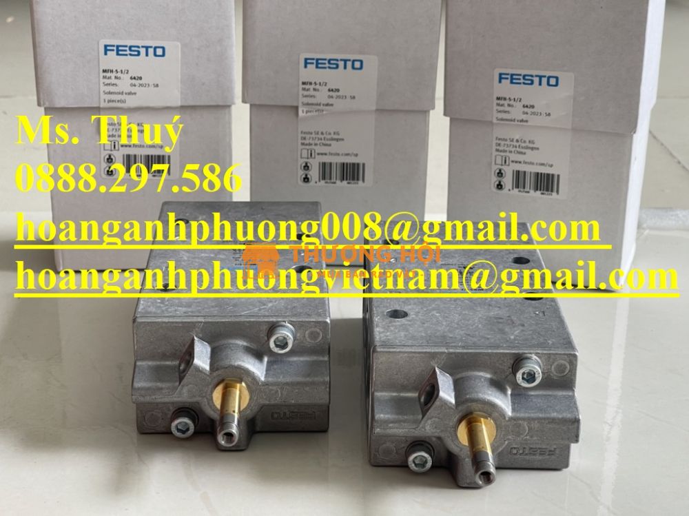 Van điện từ MFH-5-1/2 - Hàng Festo giá ưu đãi - Hoàng Anh Phương