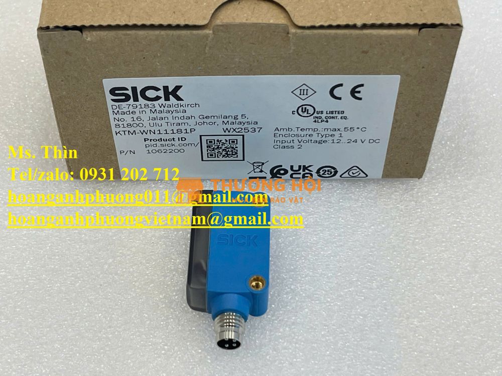 New 100% - Cảm biến quang Sick KTM-WN11181P - hàng bảo hành 12 tháng