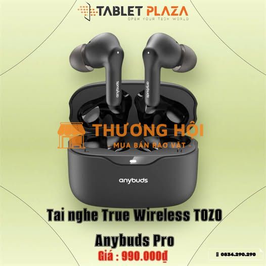 Giá chỉ 990.000₫ có ngay Tai nghe Tozo ANYBUDS PRO