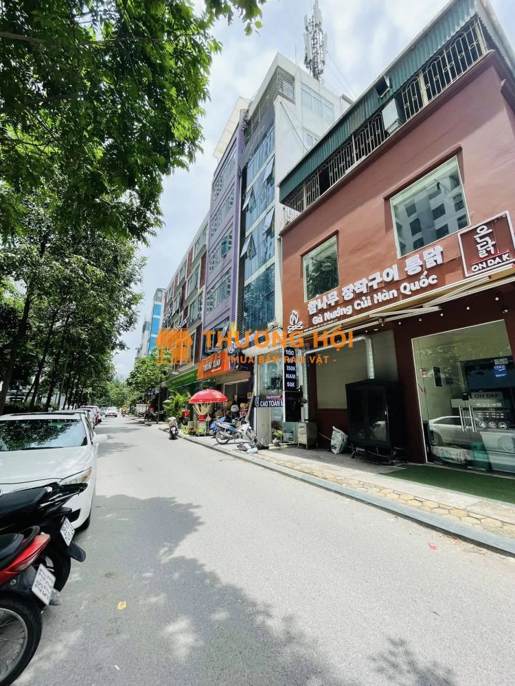 Mặt Ngõ Phân Lô Dương Quảng Hàm, lô góc 6 tầng thang máy, ô tô tránh, 90m, 21.9 Tỷ