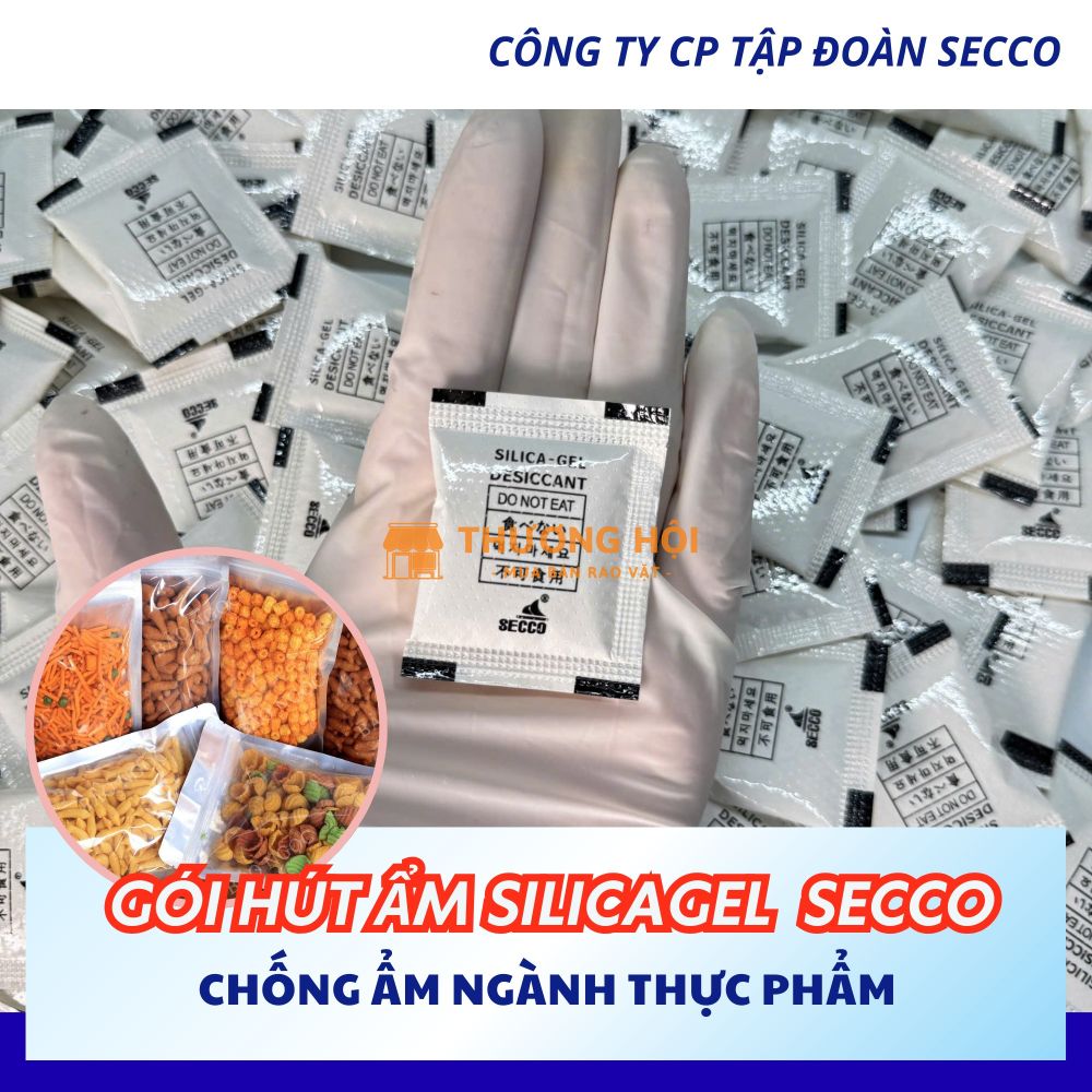 1Kg Gói Hút Ẩm Silica gel 1g-2g-5g chống ẩm mốc, bảo quản thực phẩm, đồ điện tử, may mặc