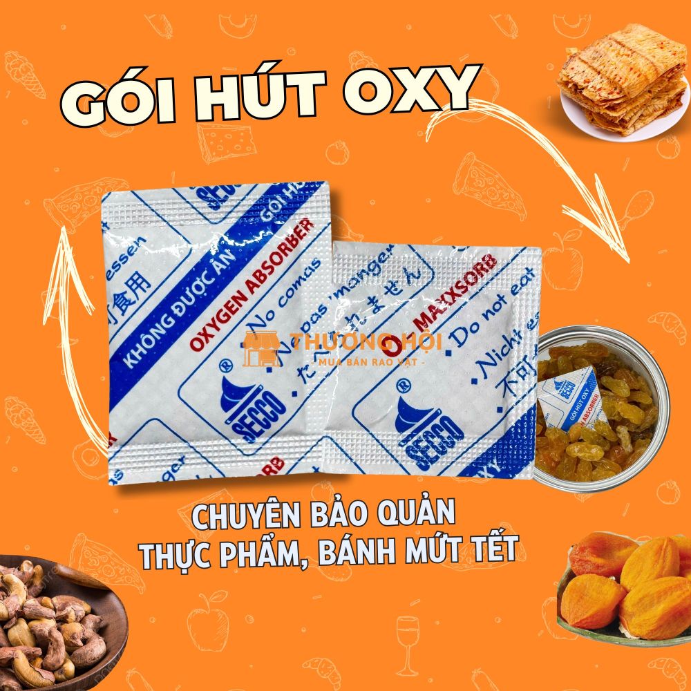 Chống Mốc Cho Mứt Tết: Gói Hút Oxy Secco – Bí Quyết Giữ Trọn Vị Ngon