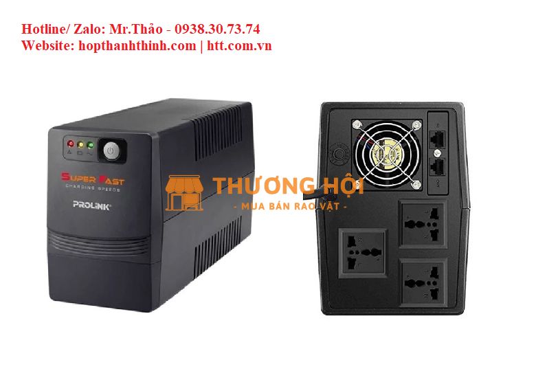 BỘ LƯU ĐIỆN UPS PROLINK PRO2000SFCU (2000VA/1200W) – BẢO VỆ HỆ THỐNG AN TOÀN, HOẠT ĐỘNG LIÊN TỤC