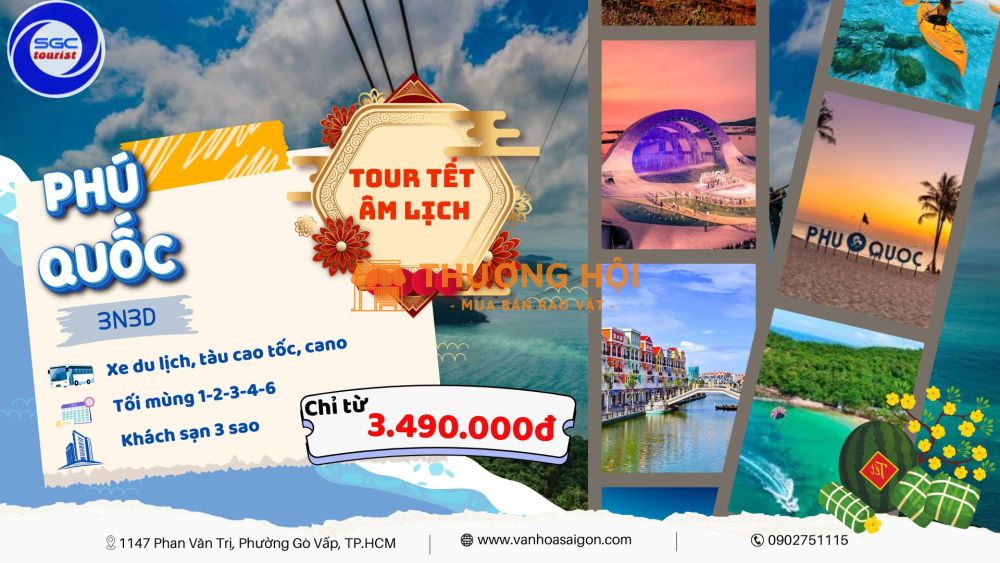 Đi phú quốc 3n3d - tết dương lịch 2026 - sgc tourist
