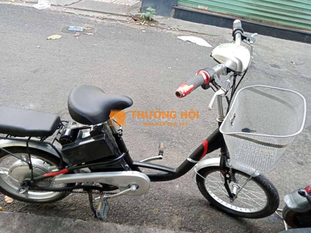 Xe đạp điện màu Đen