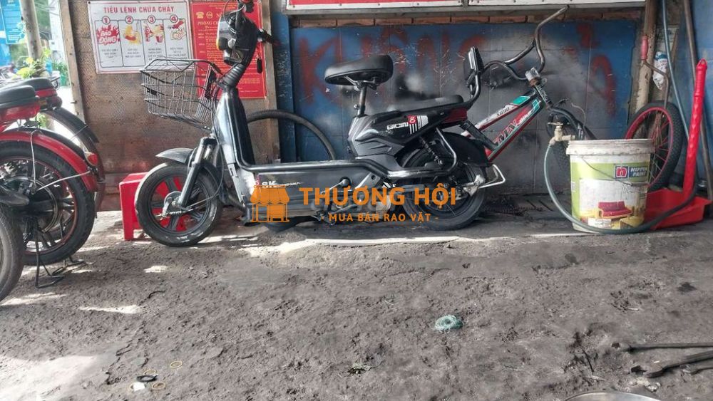 Xe đạp điện SK GICINN 8 màu Đen