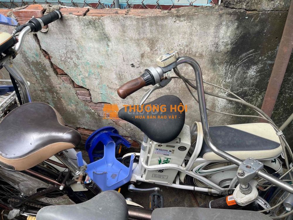 Xe đạp điện màu Trắng