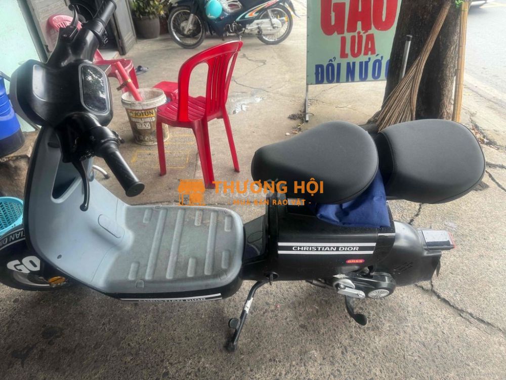 Xe đạp điện Christian Dior TAFU màu Đen