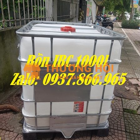 Bồn cũ sử dụng 1 lần độ mới  90%, tank 1000l mới, bồn 1000l đựng chất lỏng