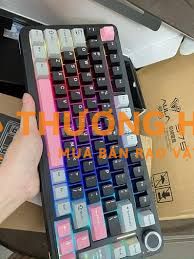 Bàn phím cơ AULA S75 Pro Xám đen hồng
