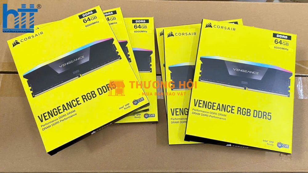 Ram Corsair Vengeance RGB 64GB DDR5 6000MHz