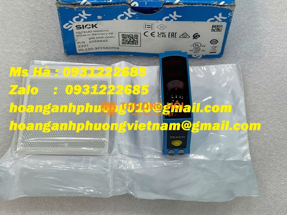 Cảm biến phát hiện vật thể chính xác - Sick WL12G-3P2582P04