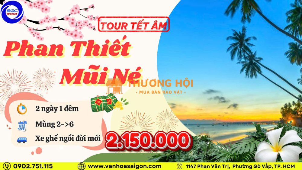 Tour Tết Âm lịch 2026-Phan Thiết Mũi Né 2N1D-SGC Tourist