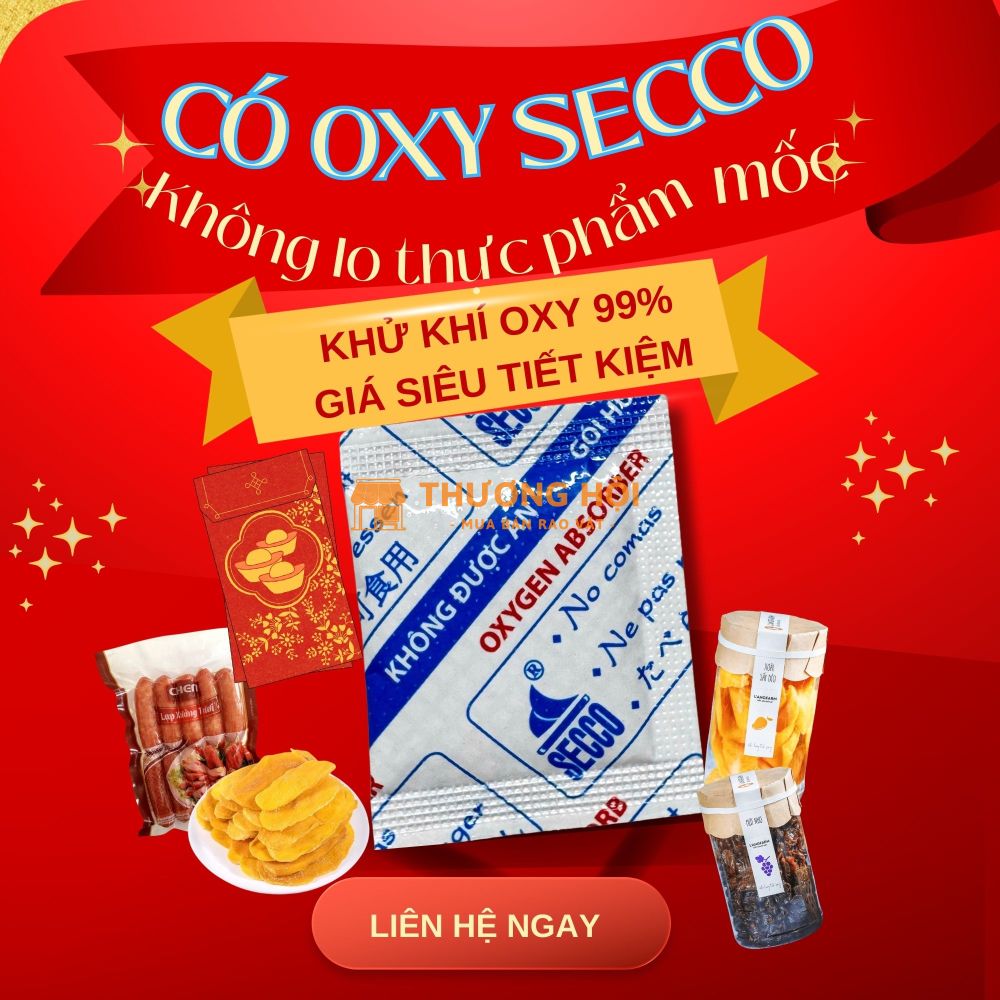 Giải Pháp Bảo Quản Thực Phẩm Tối Ưu: Gói Hút Oxy Secco Chống Mốc Cho Ngày Tết