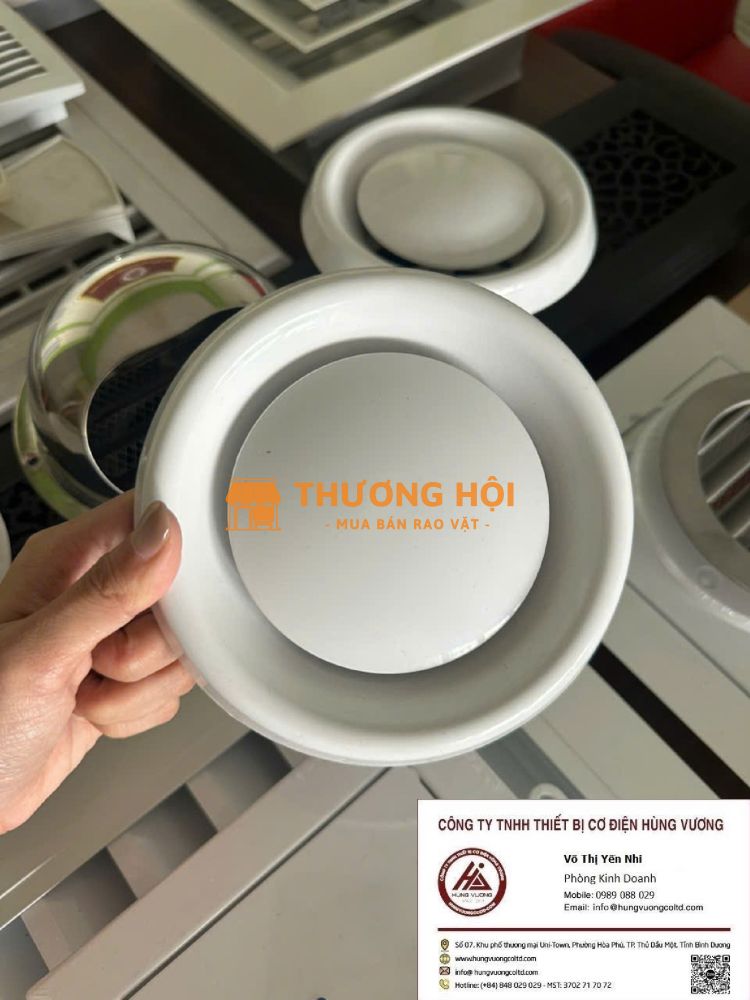 Cửa gió đĩa tròn nhôm DT-300