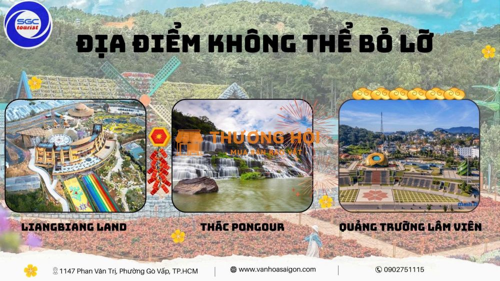 Tour du xuân Đà Lạt 3 ngày 3 đêm