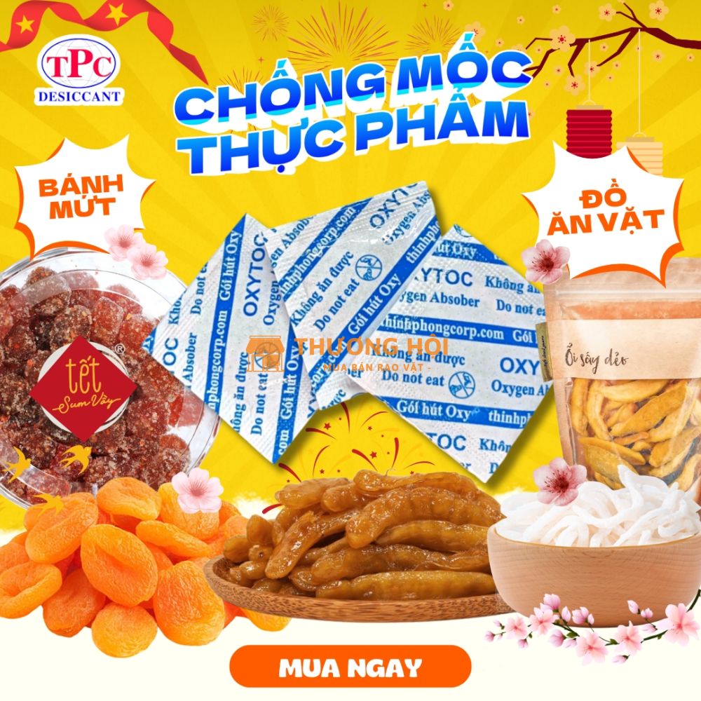 gói Oxytoc, Giải pháp kiểm soát mốc cho bánh mứt đóng gói